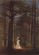 Winslow Homer Der Park von Waverly Oaks oil on canvas